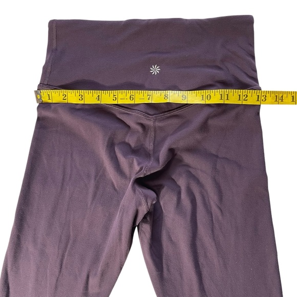 Athleta Ultra High Rise Elation Tight Leggings Women Size XS Purple 7/8 - Picture 3 of 13